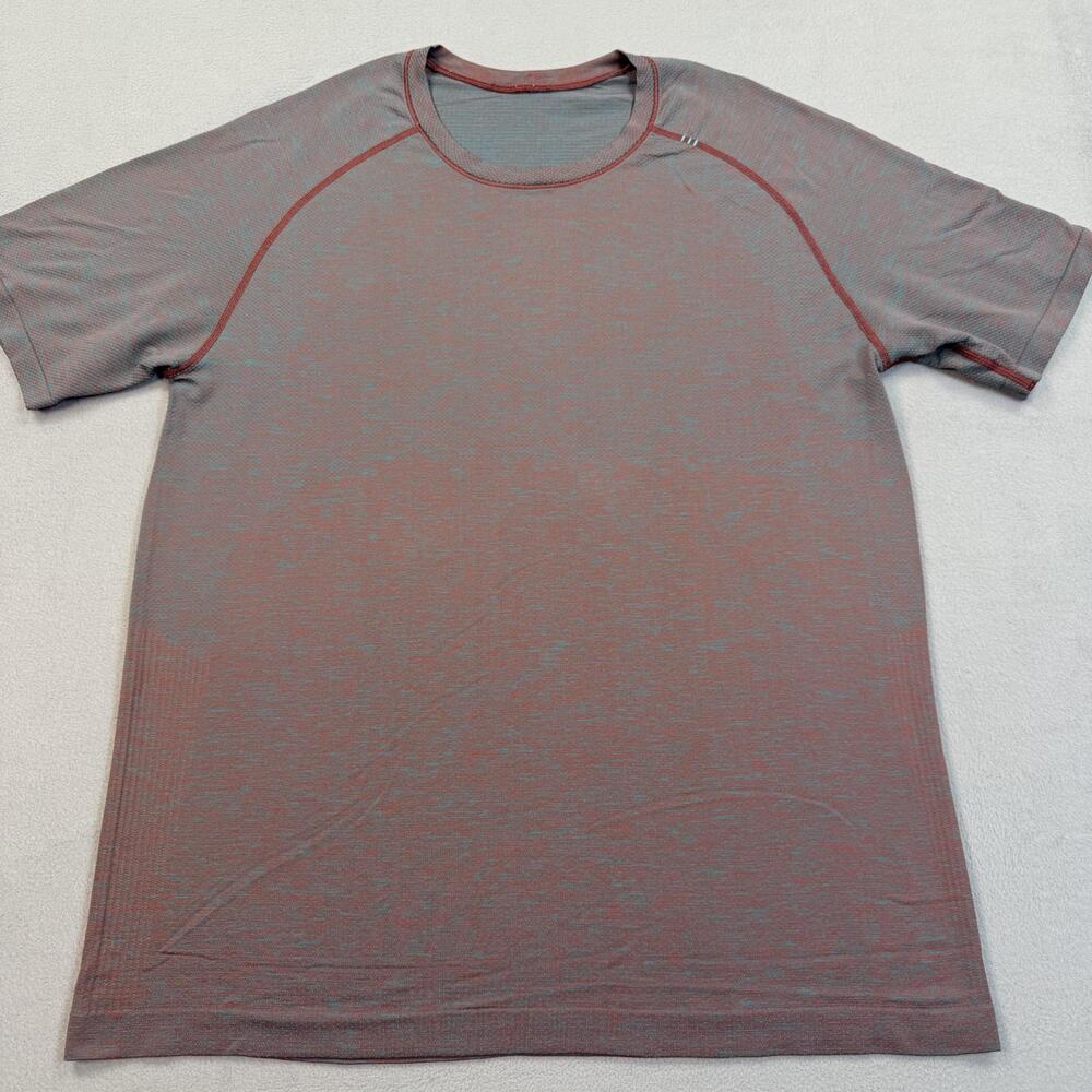Lululemon Shirt Mens Large Magma Sequoia Metal Vent Athletic Tee Top